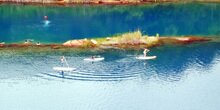 Desbravando o Lago Azul. Foto: Felipe Brant